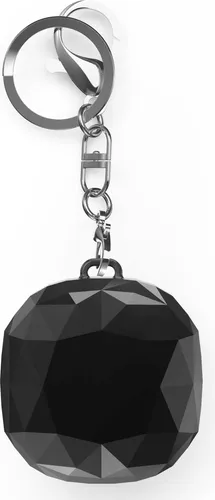 Cadorabo Hülle für Samsung Galaxy Buds PRO/LIVE/Buds 2 Design Diamant Schwarz Tragbare TPU Kopfhörer Schutzhülle