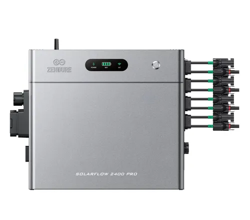 Zendure SolarFlow 2400 Pro Stromspeicher 2.4kWh - Effiziente Energie für Ihr Zuhause - Bidirektionaler Stromspeicher mit 2400W Leistung, erweiterbar von 2,4 kWh auf 16,8 kWh. Optimiertes Energiemanagement für hohe Effizienz und einfache Installation.