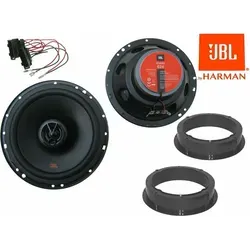 JBL Lautsprecher Set für Skoda CITIGO ab 2011 - 240 Watt - Car-HiFi-Lautsprecher für Skoda CITIGO ab 2011, 240 Watt Leistung, einfach zu installieren mit Adapter und Steckern für besten Sound.