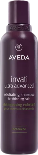 AVEDA Invati Ultra Advanced Exfoliating Shampoo Rich 200 ml - Shampoo für Haarwachstum, reduziert Haarausfall um 77% und erhöht die Haarfülle um 11%, ideal für volles und gesundes Haar.