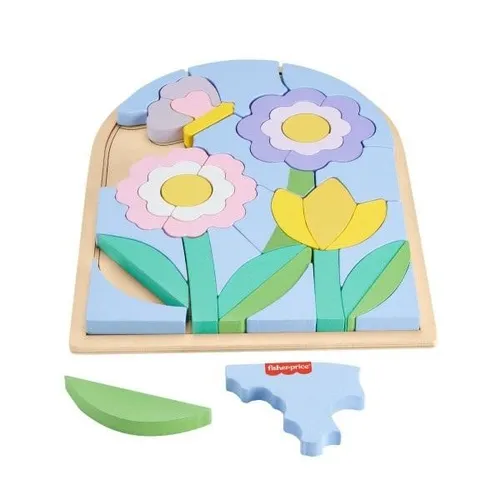 Fisher Price. Blumenpuzzle aus Holz