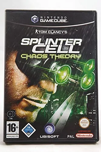 Tom Clancy's Splinter Cell - Chaos Theory - GameCube Spiel mit spannender Stealth-Action und packender Story, ideal für Fans von Taktik- und Schleichspielen.