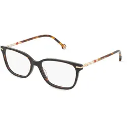 Carolina Herrera 0097 Damen-Brille inkl. Gläser Vollrand Eckig Acetat-Gestell 54mm/16mm/145mm, braun