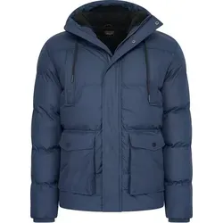 Cappuccino Italia Moorland Blau - Größe L - Stylischer Mantel von Cappuccino Italia in Blau, Größe L. Ideal für jedes Wetter und perfekt für die Übergangszeit.