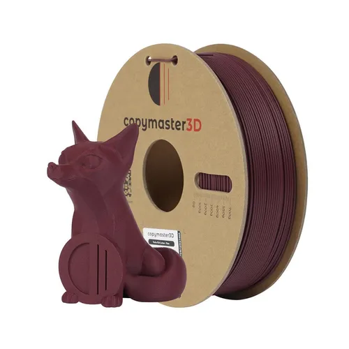 Copymaster3D Turbo PLA Carbon Filament for 3D Printer, 1.75 mm, Plum (Carbon, 1.75 mm) (CM-TPLC-005-1-175)
