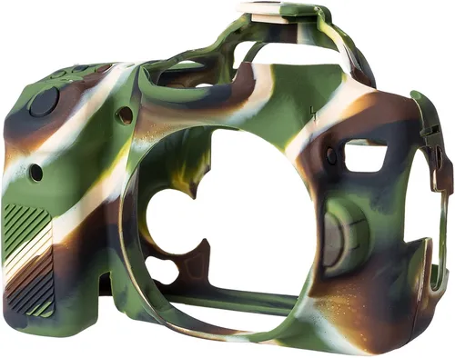 EASYCOVER Silikonprotector Camouflage für Canon 7D Mark II