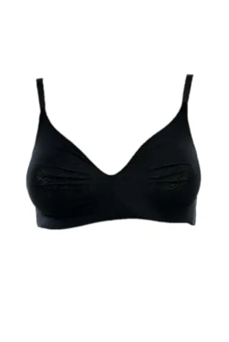 Triumph Damen Pure Micro N Bra, SCHWARZ, 70C - Funktionsunterwäsche, bügelloser BH aus seidiger Mikrofaser mit unsichtbaren Nähten für maximalen Tragekomfort.