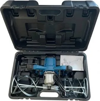 MMXX Rührgerät 2-Gang 1400 W / 1800 W inkl. Rührer - Kraftvolles Rührgerät für professionelle Anwendungen, ideal zum Mischen von Farben und Baustoffen. Ergonomisches Design und stufenlose Geschwindigkeitsregelung machen die Arbeit effizient und komfortabel.