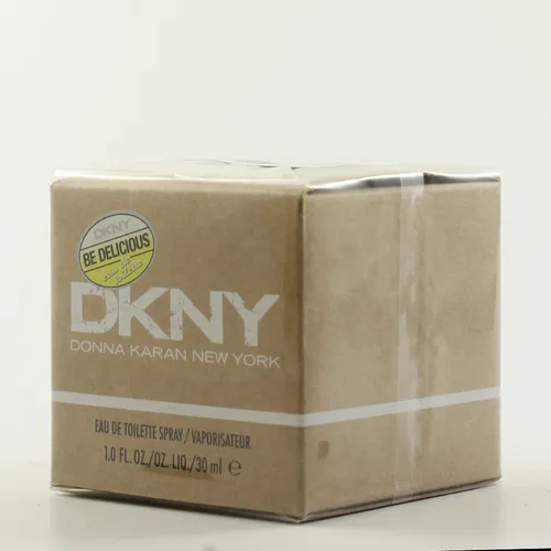 DKNY Be Delicious Eau de Toilette Spray 30 ml - Eau de Toilette mit fruchtigem Grapefruit- und Apfelaroma, ideal für den täglichen Gebrauch und ein echter Hingucker im runden Glasflakon.