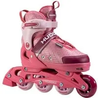 Hudora Inline Skates »Mia 2.0« - weinrot - Spielzeug: Größenverstellbare Inline Skates für Kinder, hoher Tragekomfort durch 4 zusätzliche Innensohlen und atmungsaktives Design für ein tolles Skaterlebnis.