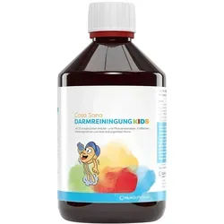 Casa Sana Darmreinigung Kids 500 ml - Nahrungsergänzungsmittel für Kinder zur Unterstützung der Darmgesundheit mit 23 Kräuter- und Pflanzenextrakten. Angenehmer Geschmack dank Himbeer-Aroma und Süßungsmittel Stevia.