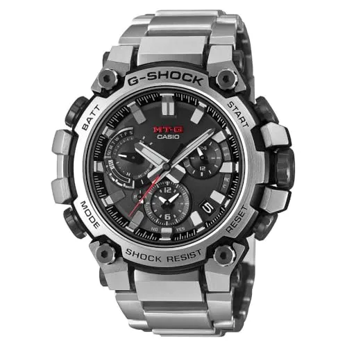 G-Shock MTG-B3000D-1AER Multifunktions-Armbanduhr für Herren - Hochwertige G-Shock MTG Armbanduhr aus Stahl, multifunktional und extrem robust – ideal für aktive Herren.