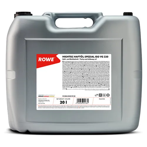 ROWE HIGHTEC HAFTÖL SPEZIAL ISO VG 220 - 20 Liter - Getriebeöl für höchste Ansprüche, bietet hervorragenden Schutz und Schmierung für langlebige Maschinen.