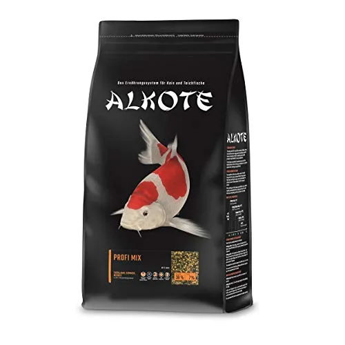 AL-KO-TE 3-Jahreszeitenfutter für Kois - 3 kg Hauptfutter Profi Mix, hochverdauliche Pellets für gesundes Wachstum und verbesserte Kondition