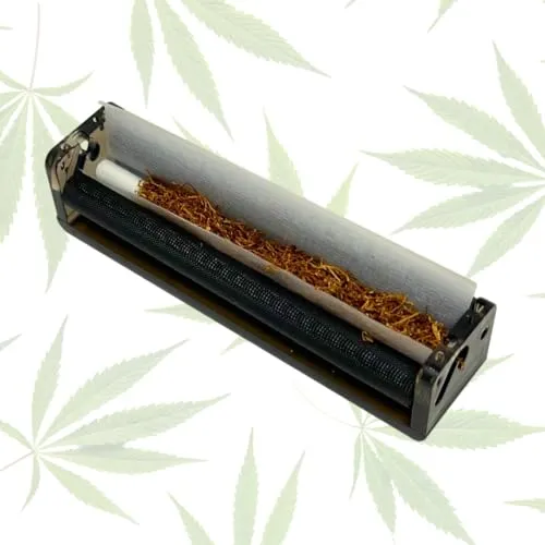 EKNA Drehmaschine konisch 110mm - Rolling Machine für long- und shortpapers mit Filter, ideal für Festivals und Freizeitaktivitäten