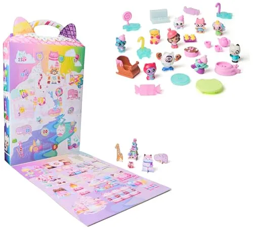 GDH Gabbys Movie Adventskalender - Adventskalender für Kinder mit 24 Überraschungen, inklusive exklusiver Gabby-Figur und ihren Katzenfreunden; ideal für kreatives Rollenspiel und weihnachtliche Vorfreude.