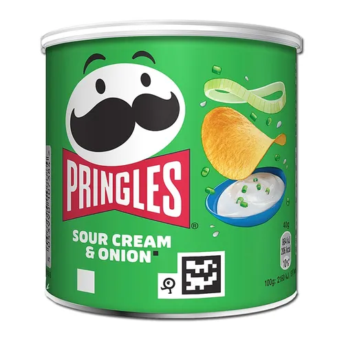  Pringles Sour Cream Onion Chips 40g Dose 27,75€/1kg
