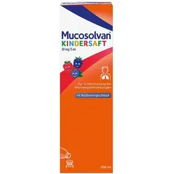 Mucosolvan Kindersaft, Hustenlöser mit Ambroxol