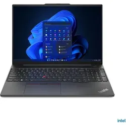 Lenovo ThinkPad E16 Laptop - 16 Zoll WUXGA - Leistungsstarker Laptop mit Intel Core™ i7, 16 GB RAM und 512 GB SSD, ideal für professionelle Anwendungen und multitaskingfähige Nutzung.