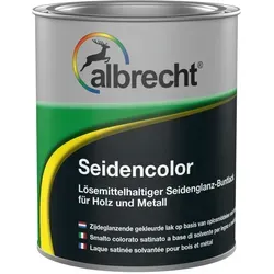 Albrecht Seidencolor Buntlack seidenglanz RAL 1021 Rapsgelb 2,5 L