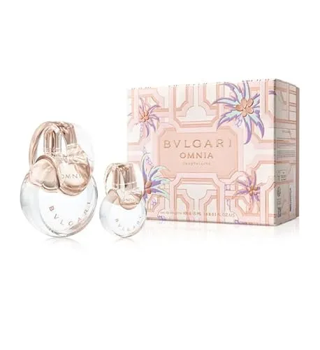 Bvlgari Omnia Crystalline Geschenkset 100ml + 15ml EdT - Parfüm-Geschenksets mit 100ml und 15ml Eau de Toilette, ideal für besondere Anlässe und zum Verschenken.