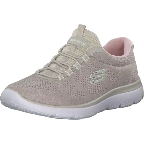 Skechers Summits Fun Flare Damen Sneaker - Taupe Pink Tppk, 41 EU - Damen-Sneaker aus hochwertigem Material, ideal für den täglichen Komfort und modischen Look.