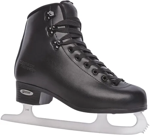 TEMPISH EXPERIE Schlittschuh 2025 black - 39 - Schlittschuhe mit anatomischer Form für Komfort und Sicherheit. Aus hochwertigem Echtleder, mit abriebfestem Innenfutter und klassischer Edelstahlkufe für hervorragende Gleiteigenschaften.