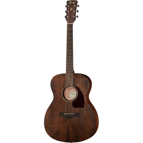 Ibanez PC12MH-OPN Open Pore Natural - Mahagoni Akustikgitarre - Gitarren, hochwertige Mahagoni-Konstruktion für warmen Klang und ansprechendes Design, ideal für Einsteiger und erfahrene Musiker.