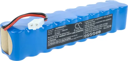 vhbw Akku kompatibel mit Rowenta Air Force Extreme RH8874WO/2D2, RH8874WO/9A0, RH8874WO/9A2 Home Cleaner Heimroboter (2000 mAh, 24 V, NiMH)