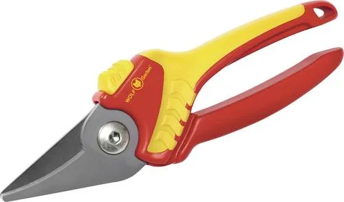WOLF-Garten RR 1500 BASIC PLUS Gartenschere - Gartenschere für präzise Schnitte an Gehölzen bis 18 mm Durchmesser, mit antihaftbeschichteter Klinge für saubere Ergebnisse und Softgrip für optimalen Halt.