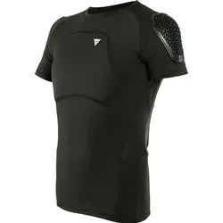 Dainese Unisex-Adult Trail Skins Pro Tee Safety, Schwarz, XL - Protektoren-T-Shirt mit atmungsaktivem Mesh-Gewebe für optimalen Komfort und Sicherheit beim Trailfahren, ideal für passionierte Radfahrer.