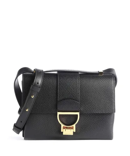 Coccinelle Arlettis Schultertasche schwarz E1MD5120701-001 - Damentaschen aus hochwertigem genarbtem Leder, stilvolles Design für jeden Anlass.