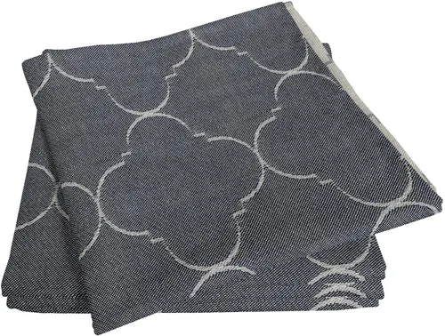 Adam Stoffserviette Indian Cortezada Light, 4er-Set - Elegante Stoffservietten Indian Cortezada Light aus 100% Bio-Baumwolle, GOTS-zertifiziert. Das stilvolle Jacquard-Design bringt einen Hauch von Wildwest-Charme auf Ihren Tisch und lässt sich vielseitig kombinieren.