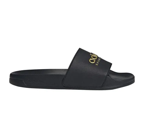 ADIDAS Herren Badeslipper Shower Adilette - Bequeme Sandalen für jeden Anlass - Badeschuhe mit schnelltrocknendem Material und Cloudfoam Fußbett für optimalen Halt. Ideal für Freizeit, Sport und Entspannung am Badesee.