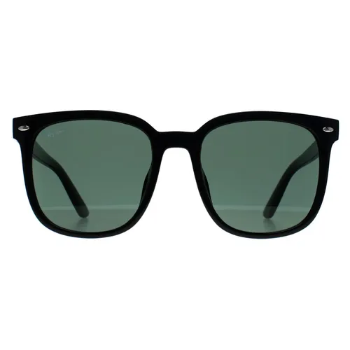 Ray-Ban RB4401D 64478G polierte transparente graue Sonnenbrille mit Farbverlauf