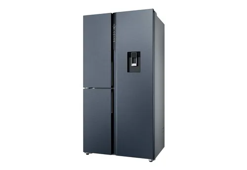 HAIER Kühl- und Gefrierkombination HSPR79F18EWMB - Moderne Kühl- und Gefrierkombination in Schwarz mit NoFrost-Technologie. Hält Obst und Gemüse dank Humidity Zone bis zu 2x länger frisch. Energieeffizienzklasse E, ideal für große Haushalte.
