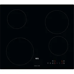 AEG Induktions-Kochfeld 5000 IB6420ACB - Kochfeld mit 4 Kochzonen und Booster-Funktion für schnelles, energiesparendes Kochen. Mit Kindersicherung und Topferkennung für höchste Sicherheit.