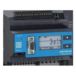 Janitza Electronic UMG604E-PRO50-110VAC Netzanalysator - Steckdosen- & Schalterteile, präziser Netzanalysator mit 4 Spannungs- und Strommesseingängen, ideal zur Überwachung von AC/DC-Leistungen und zur Optimierung der Energieeffizienz.