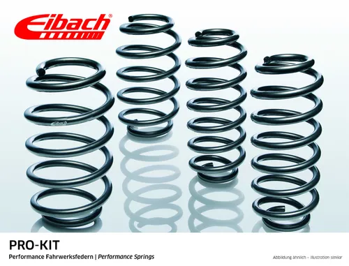 Eibach Tieferlegungsfedern Pro-Kit für AUDI Q2 - 35/30mm - Tieferlegungsfedern für AUDI Q2 mit TÜV-Gutachten, sorgen für eine sportliche Optik und verbesserten Fahrkomfort. Ideal für Autofans, die ihr Fahrzeug individuell anpassen möchten.
