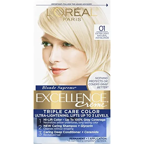 L'Oreal Excellence Creme Haircolor Extra Light Ash Blonde (Chemische Haarfärbungen)