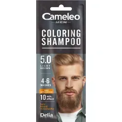 Cameleo Men Coloring Shampoo Szamponetka koloryzująca dla mężczyzn 5.0 Jasny Brąz, 15 ml