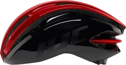 HJC IBEX 2.0 Fahrradhelm - Rot/Schwarz (51-56 cm) - Fahrradhelm mit innovativer COOLPATH™-Technologie für optimale Belüftung und einzigartigem SELFIT™-Verschlusssystem für individuellen Tragekomfort, ideal für heiße Wetterbedingungen.