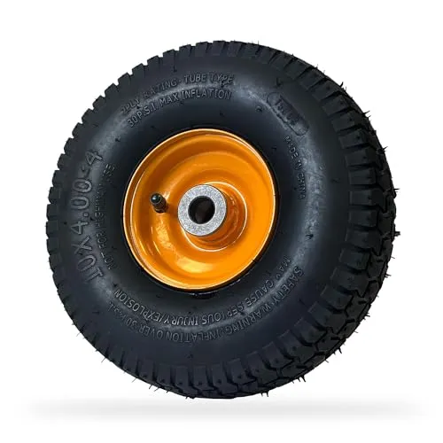 GREENSTAR 9722 Rad komplett für MC MowCart - Rasenmäherräder für MC Rad clocha moctar 66 Rider, langlebig und robust, ideal für effizientes Mähen.