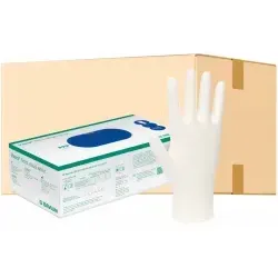 B. Braun Vasco® Nitril cloud-white Einmalhandschuhe, unsteril 9206202 , 1 Karton = 10 Packungen à 150 Stück, Größe XS