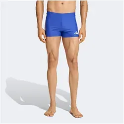 adidas Performance Badehose 3S BLD BOXER (1-St) blau - Sportliche Badehose in Semi Lucid Blue/White, Größe 6, bequem und pflegeleicht. Ideal für den Einsatz im Wasser und beim Training.