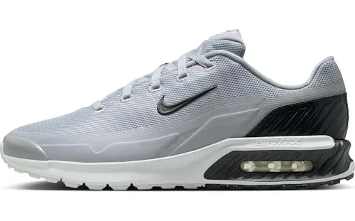 Nike Air Max Bia Sneaker Herren - Komfortabler Schuh in wolf grey-black-dk smoke grey, Größe 41 - Schuhe: Atmungsaktive Sneaker mit strapazierfähigen Synthetik-Überzügen und Max Air-Element für optimalen Komfort und Dämpfung.