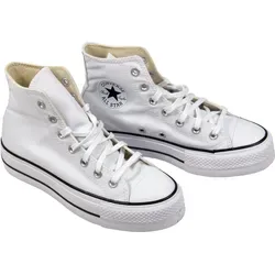 Converse Chuck Taylor All Star Lift Canvas Hi 560846C, Damen Sneaker in Weiß, 41 EU - Damen-Sneaker mit stylisher Plattformsohle für zusätzlichen Komfort und lässigen Look.