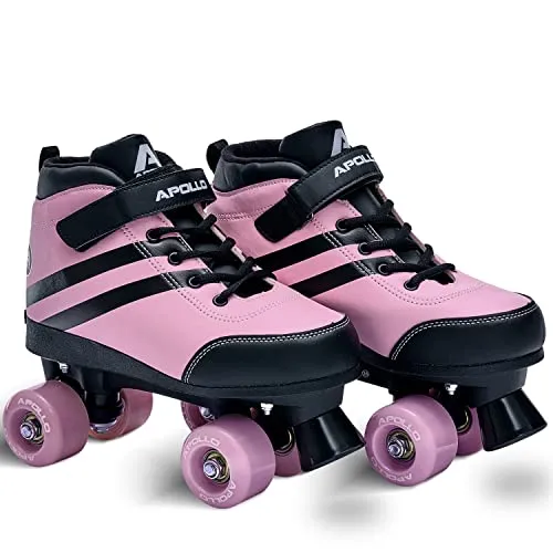 Apollo Disco Roller Soft Boots - Inliner für Kinder und Erwachsene, mit verstellbaren Größen für jahrelangen Spaß und einem bequemen Softboot für maximale Flexibilität und Komfort.