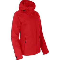 Bergson Regenjacke ROCKRIDER Damen Regenjacke, Netzfutter, 12000 mm Wassersäule, Kurzgrößen, salsa rot kurz | 24