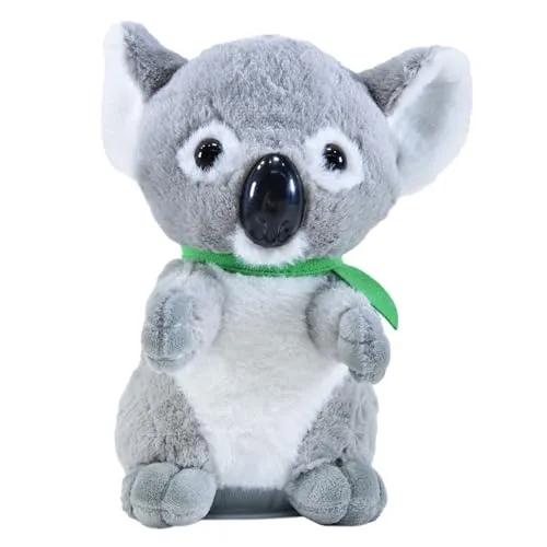 Kögler 76918 - Labertier Koala Travis - Plüsch-Spielzeug, interaktives Kuscheltier, das bis zu 6 Sekunden aufnimmt und mit witziger Stimme nachplappert. Ideal als Geschenk mit hohem Spaßfaktor für Kinder.